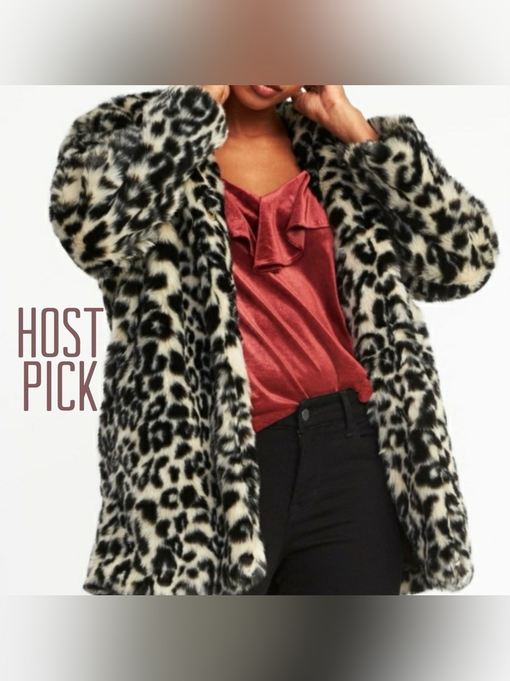 Old Navy Faux Fur Coat